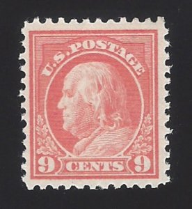 US #509 1917-19 Salmon Red Unwmk Perf 11 Mint OG LH F-VF Scv $12