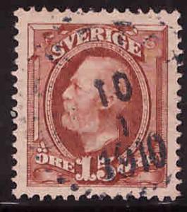 Sweden Scott 59 Used stamp