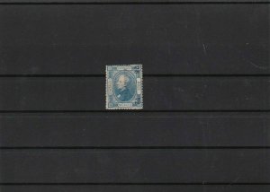 mexico 1872 12c overprint stamp ref 11439