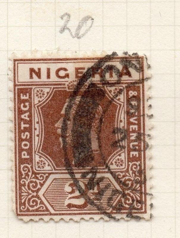 Nigeria 1921 Early Issue Fine Used 2d. 276440