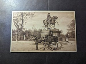 Mint United Kingdom Ireland Postcard Gough Status City Car Phoenix Park Statue