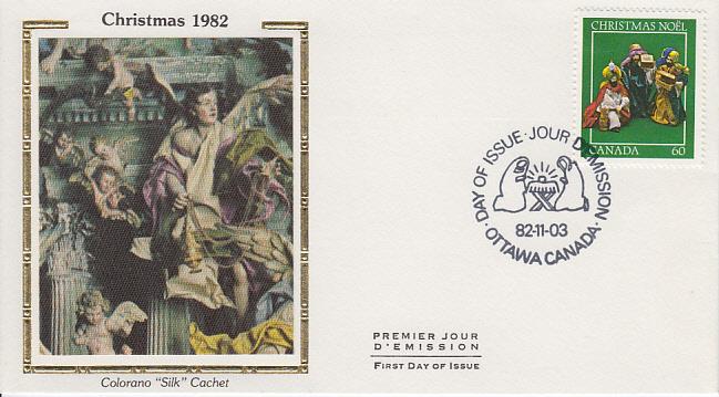 1982 Canada Christmas Creche (Scott 975) Colorano FDC