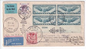 1939, Philadelphia, PA to Hong Kong, See Remark (27206)