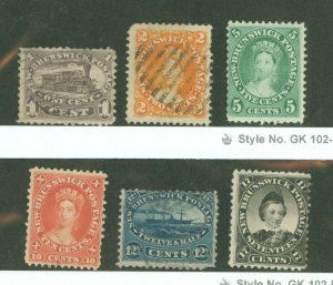 Newfoundland #6a-11 Unused Single (Complete Set)