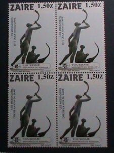 ​ZAIRE-1983 SC# 1115-20-WORLD FAMOUS  KINSHASA MONUMENTS -MNH BLOCK VERY FINE