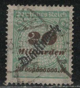 Germany Scott # O45, used