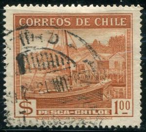 Chile Sc#205 Used (Ch)