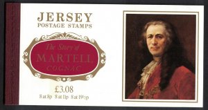 Jersey Martell Cognac Booklet 1982 SG#SB33