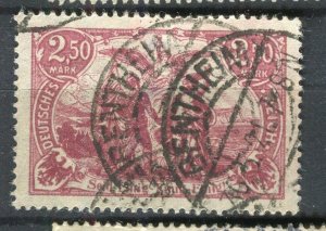 GERMANY; 1920 early Deutsches Reich issue used 2.50M. value POSTMARK