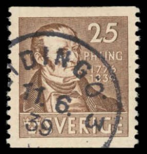 SWEDEN Sc 291 VF/USED - 1939 Per Henrik Ling