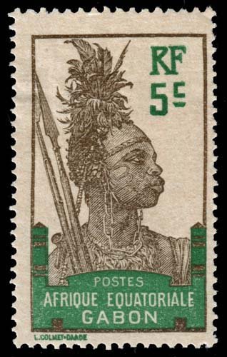 Gabon - Scott 52 - Mint-Hinged