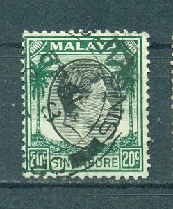 Malaya - Singapore sc# 12 used  cat value $.55