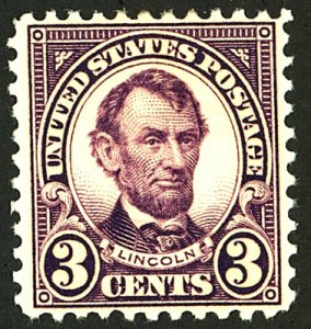 U.S. #555 MINT OG LH