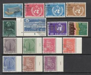 Swiss UN Used Group - Scarce and Nice $$$$