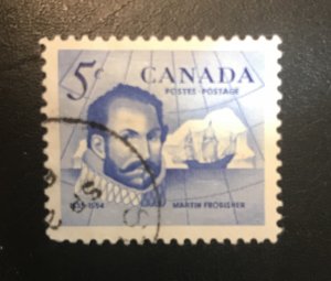 Canada # 412 Used