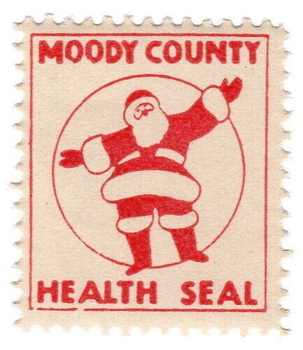 (I.B) US Cinderella : Moody County Christmas Seal  