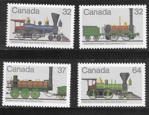 Canada #999-1002 MNH Set of Singles (my3)