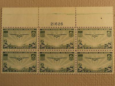 USPS Scott C21 20c Trans Pacific Air Mail 1937 Mint NH OG...