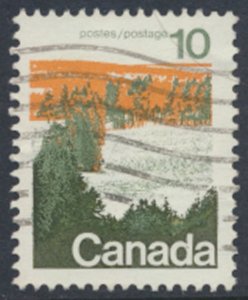 Canada  SC# 594  SG 701a Used perf 12½ x 12  see  details & scans