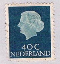 Netherlands 352 Used Queen Juliana 1953 (BP32726)