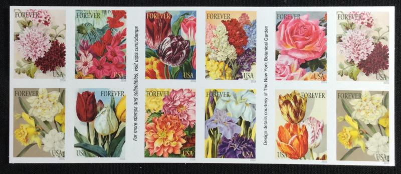 US #5051a MNH Booklet of 20 Botanical Gardens