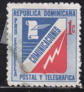 Dominican Republic RA53 Postal Tax Stamp 1972