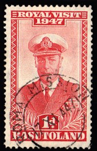 Basutoland Scott 35 Used.