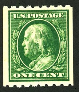 U.S. #390 MINT OG HR