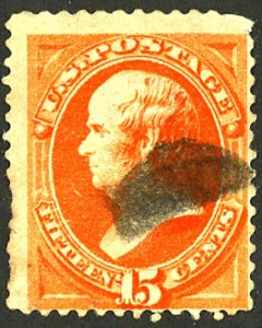 U.S. #189 USED THIN CREASE