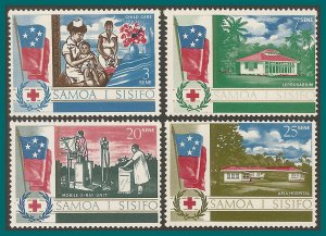 Samoa 1967 Health Service, MNH #275-278,SG290-SG293