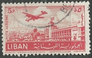 Lebanon  || Scott # C165 - Used  ©