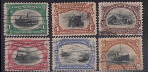 294-299 set VF used neat cancel and nice color ! cv $ 129 ! see pic !