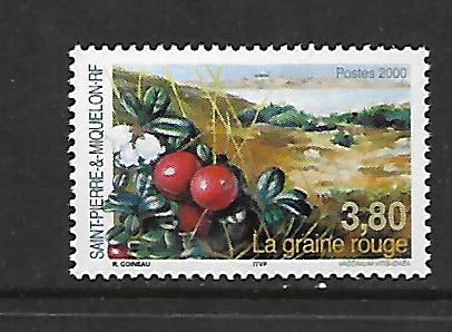 ST. PIERRE & MIQUELON, 963, MNH, PLANT TYPE OF 1999