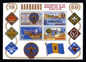 BARBADOS  SC# 326a  FVF/MOG