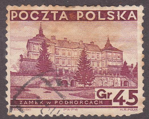 Poland 300 Castle at Podhorce 1936