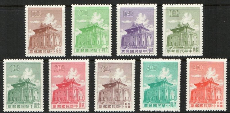 China Stamp 1270a-1283a  - Chu Kwang Tower