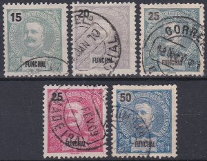 Funchal Sc #17-21 Used