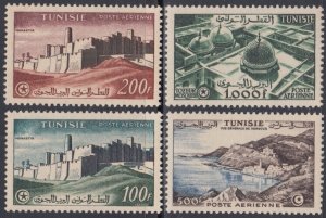 TUNISIA Sc # C17-20 CPL MNH - ARCHITECTURE, MOSQUES