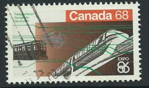 Canada SG 1197 Used slight discolour light yellowing on reverse