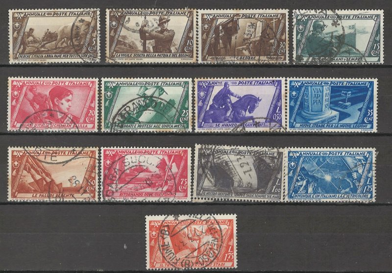 COLLECTION LOT # 4309 ITALY #290-302 1932 CV+$37