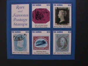 GAMBIA-2004 SC#2871- WORLD FAMOUS RARE AND EXPENSIVE POSTAGE STAMPS MNH -S/S