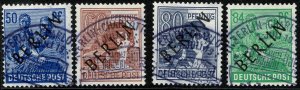 GERMANY BERLIN 1949 2pf-5m FULL SET USED (VFU) SG B1-B20 Wmk.230 P.14 SUPERB