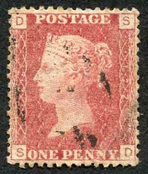 SG43 Penny Plate 122 (SD) Fine Used