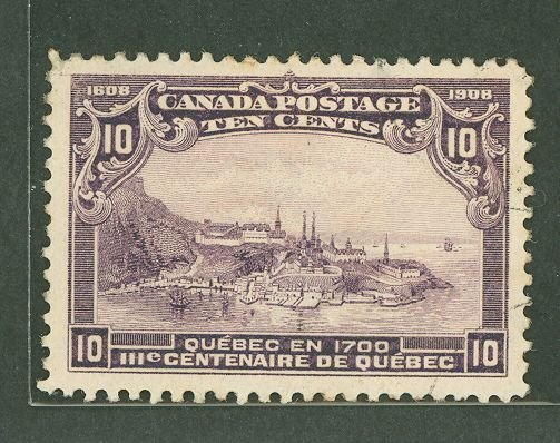 Canada #101 Unused Single