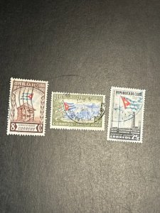 Cuba C41-43 used
