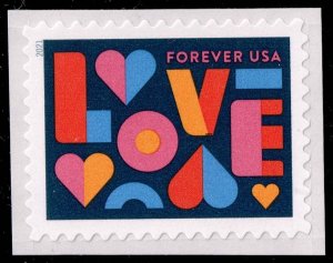 US #5543 Love; MNH