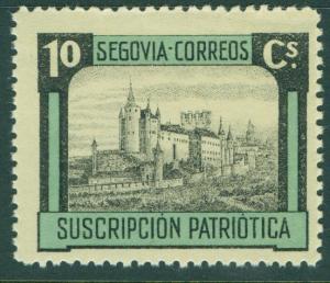 SPAIN Civil War 1937 MNH** Segovia Galvez B793