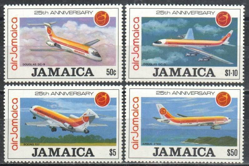 Jamaica Stamp 806-809  - Air Jamaica