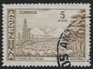 Argentina # 695 - Tierra del Fuego - used