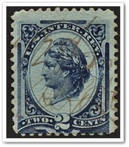 R152a 2¢ Documentary Stamp (1875-78) Used